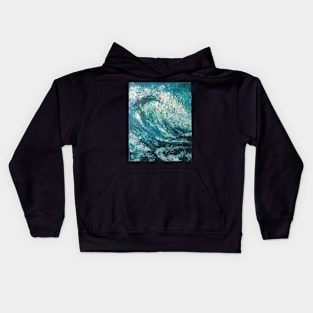 wave study1 Kids Hoodie